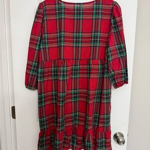 Anniewear | Dresses | Boutique Red And Green Plaid Christmas Dress